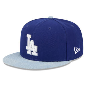Gorra 59fifty Los Angeles Dodgers Mlb Patch Denim Blue
